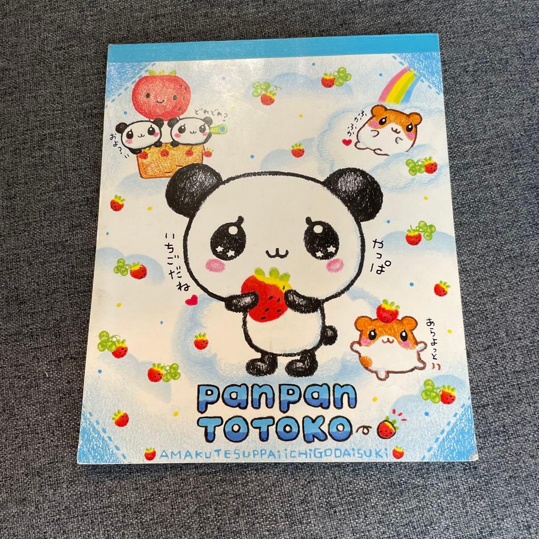 平成レトロ メモ帳 パンダ - メルカリ