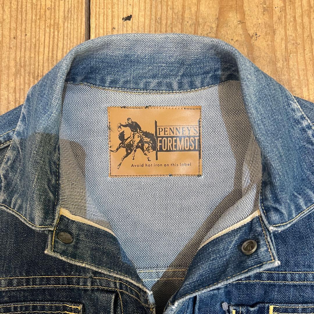 60年代 FOREMOST 2nd デニムジャケット jcPENNY - メルカリ