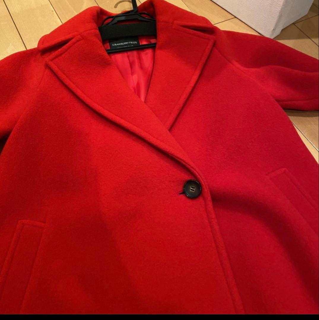 ストロベリーフィールズ チェスターコート 褒められコート STRAWBERRY
