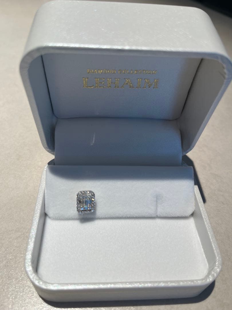 片耳のみ　レハイム　バケットカット　ダイヤモンド　ピアス ダイヤピアス ダイヤモンドピアス 安い 激安 卸 大阪 レハイム