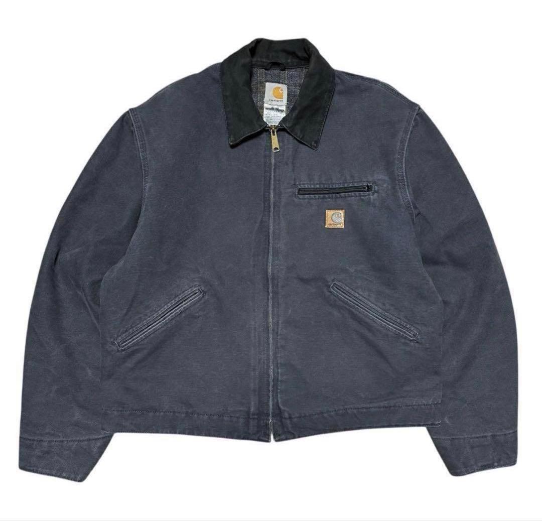 希少 L Carhartt デトロイトジャケット PTL ペトロール - メルカリ