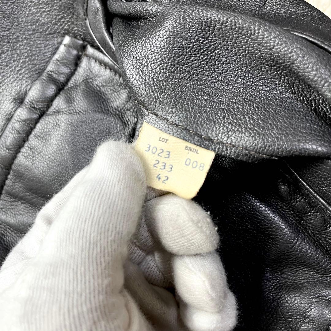 ✨2way/極美品/42インチ✨ショット A-2 G-1 レザージャケット - メルカリ