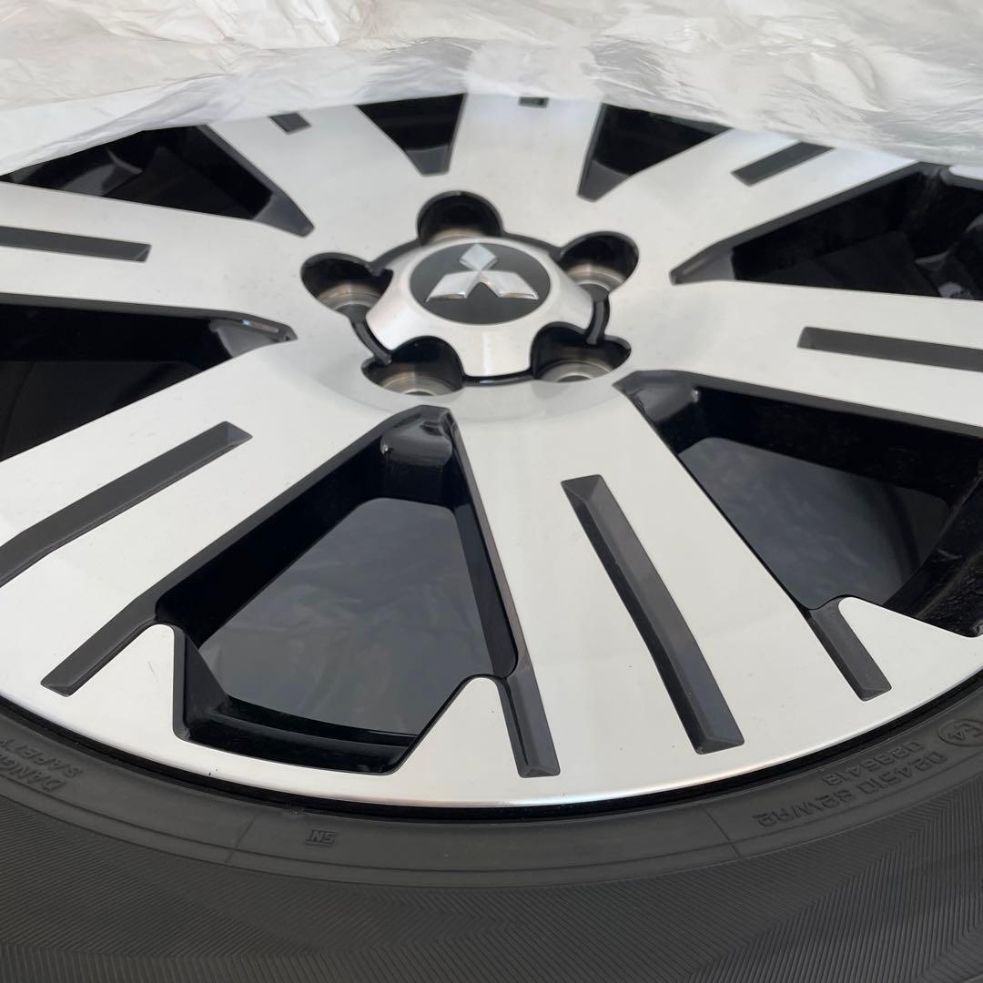 梱包たのめる便送料込み デリカD5 純正タイヤホイールセット 4本