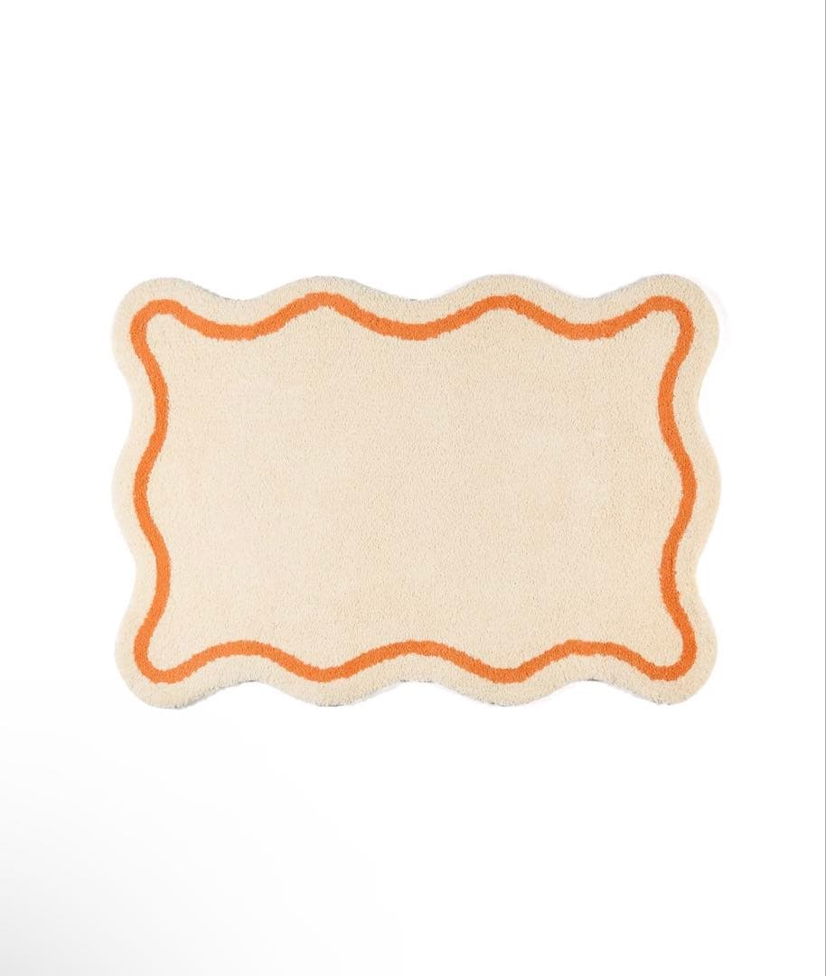 フランフラン　ラグ　1400×1000 低反発 ポコモコファー ラグ S 1400×1000 グレージュ | Francfranc