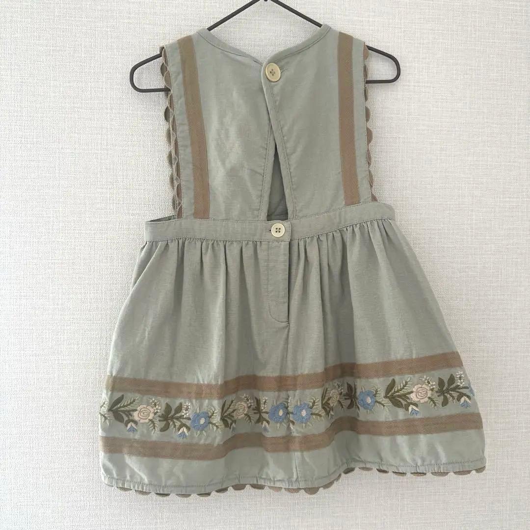 apolina ピナフォア2-3y