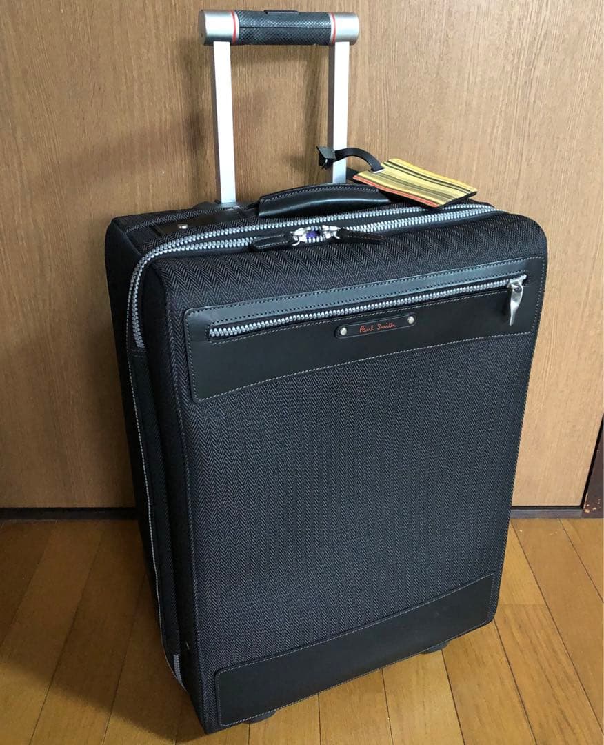 Paul Smith ポールスミス スーツケース キャリーケース ヘリンボーン 楽天市場】PaulSmith ポールスミス SOFT COLLECTION TROLLEY ソフト