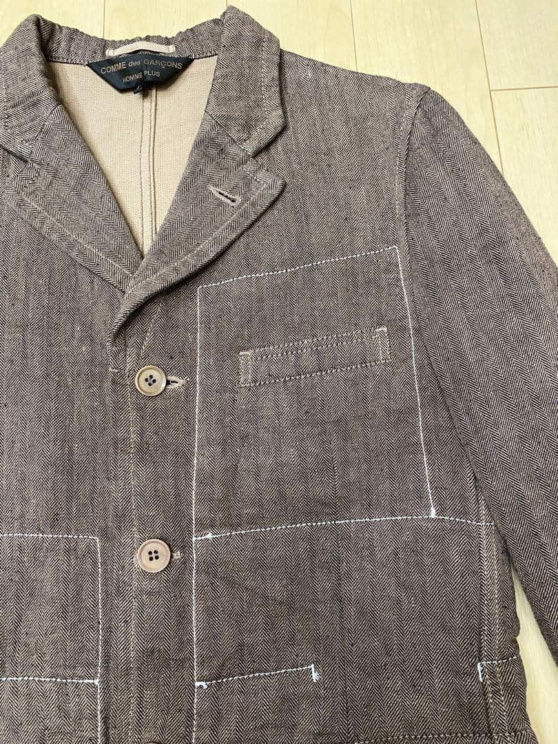 コムデギャルソン オム プリュス ステッチ テーラード ジャケットPM