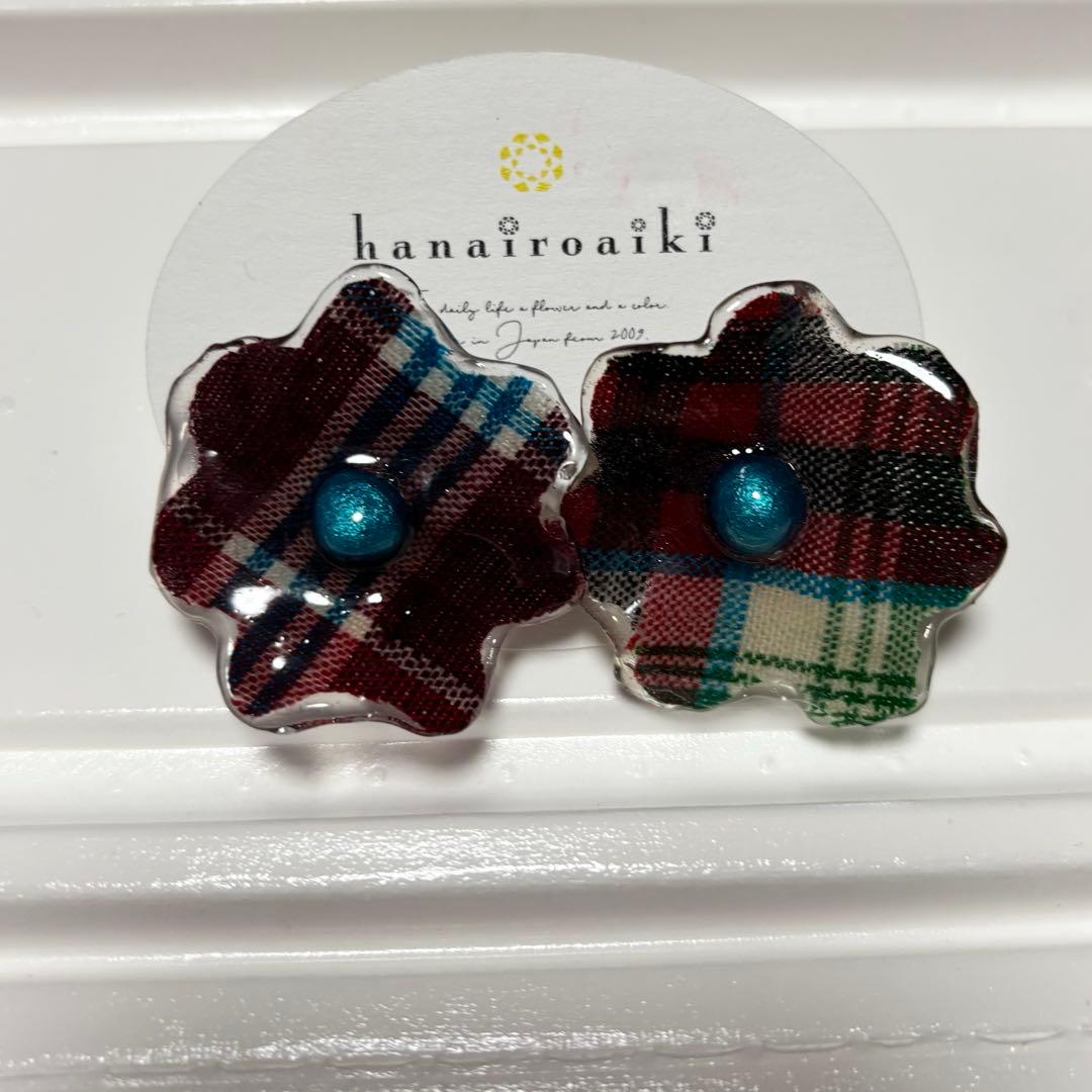 hanairoaiki ピアス　新作 hanairoaiki