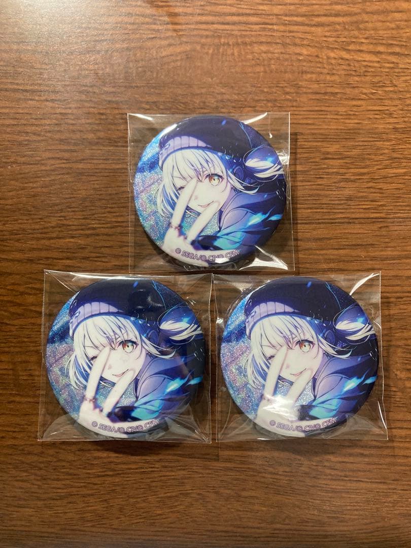 プロセカ グリ缶 グリッター缶バッジ 小豆沢こはね 48A 3点 - メルカリ