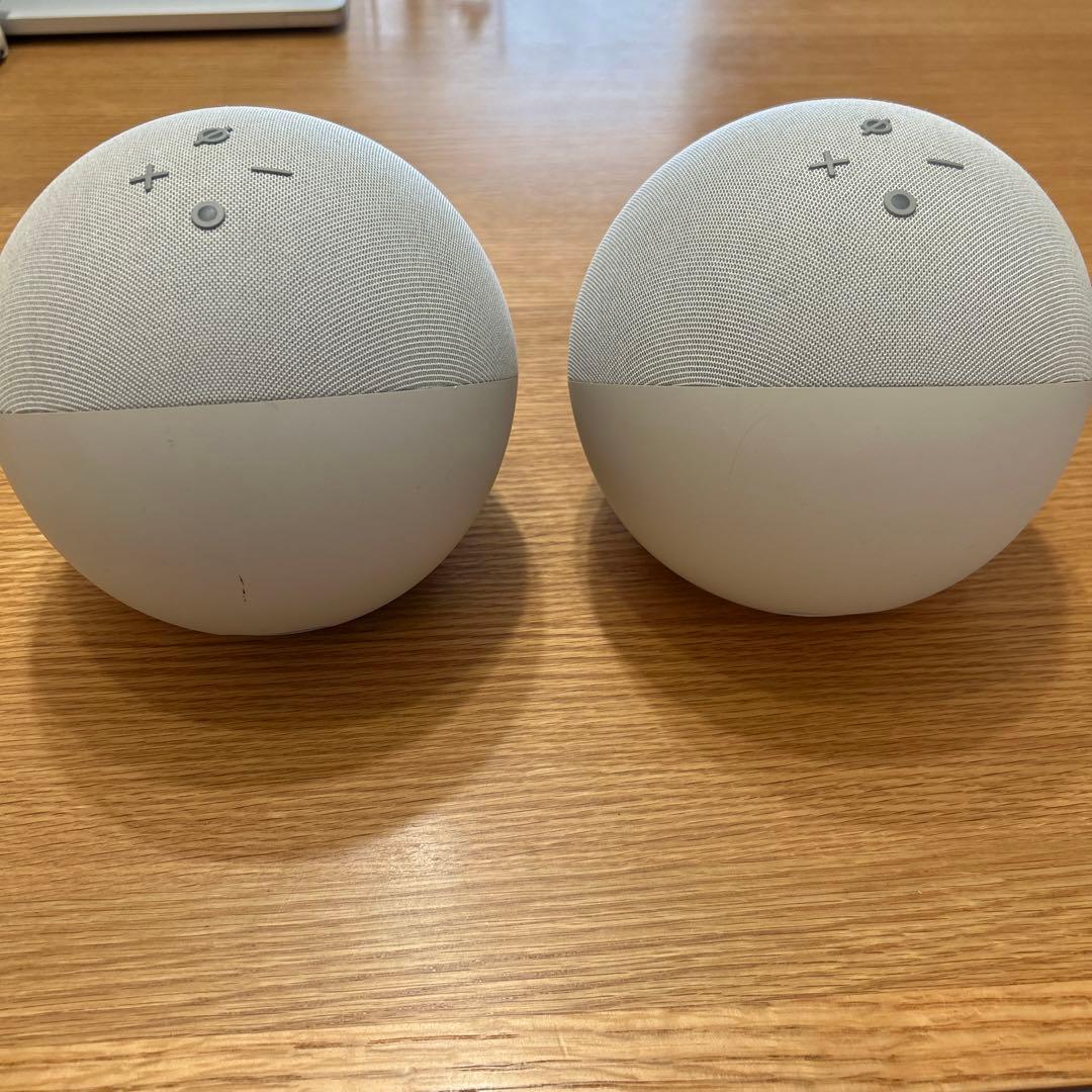 Echo 第4世代 グレーシャーホワイト 2台セットAmazon Echo (エコー) 第