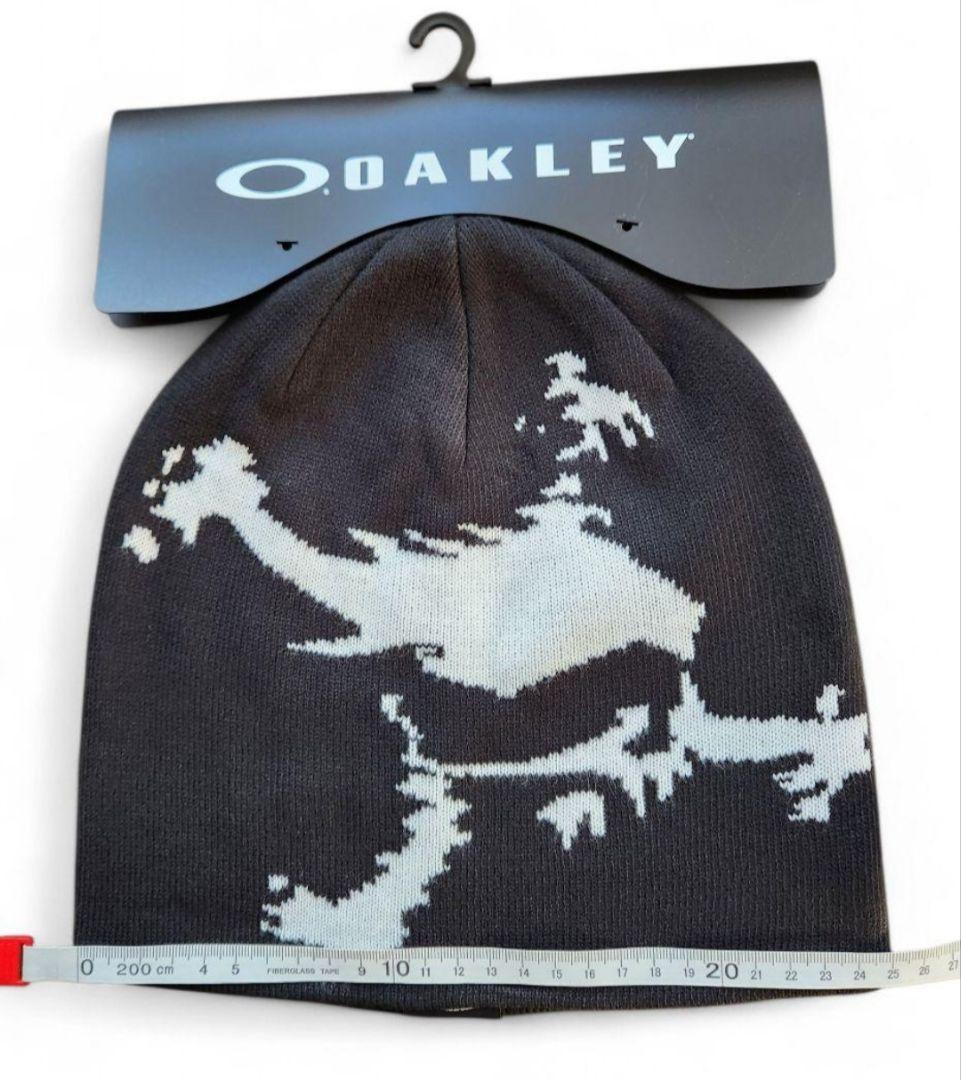 新品＊ oakley オークリー ニットキャップ ビーニー ブラック - メルカリ