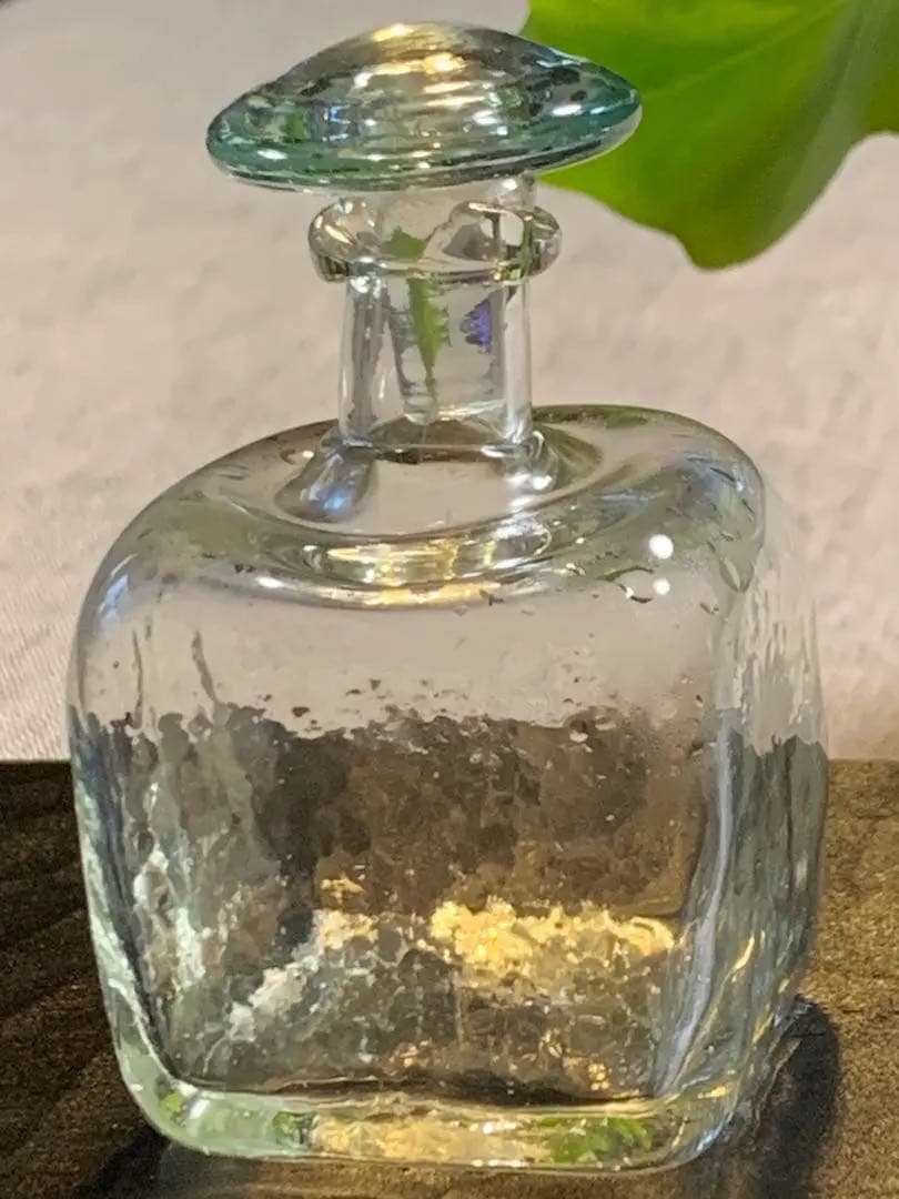 倉敷ガラス 小谷真三作 栓付き瓶 初期作品 横山秀樹 - メルカリ