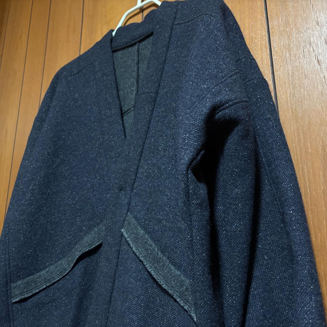 MITTAN 端切半纏 紺杢 サイズ2 ウール 尾州産 - メルカリ