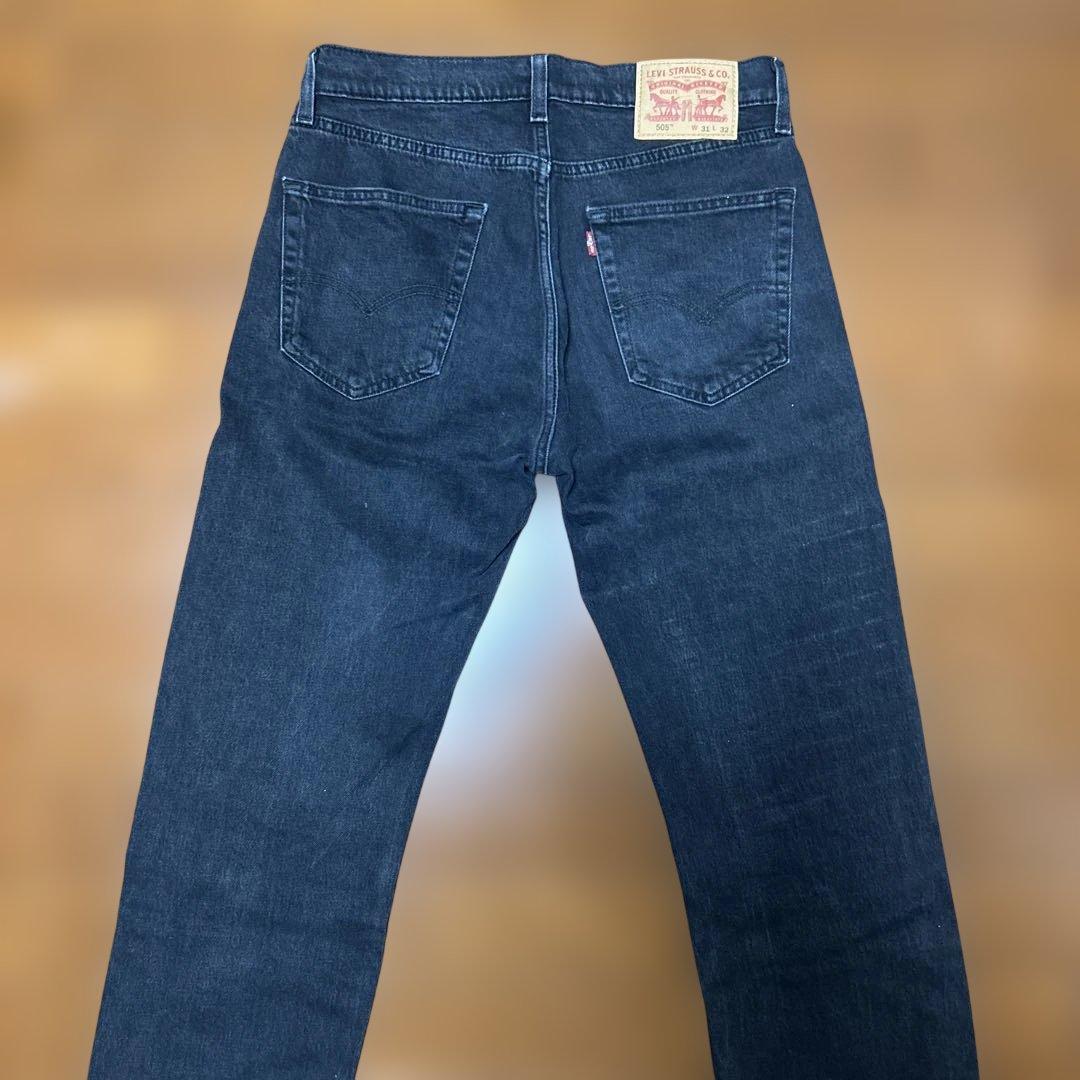 Levi's 505 ストレートデニム W31 L32 - メルカリ