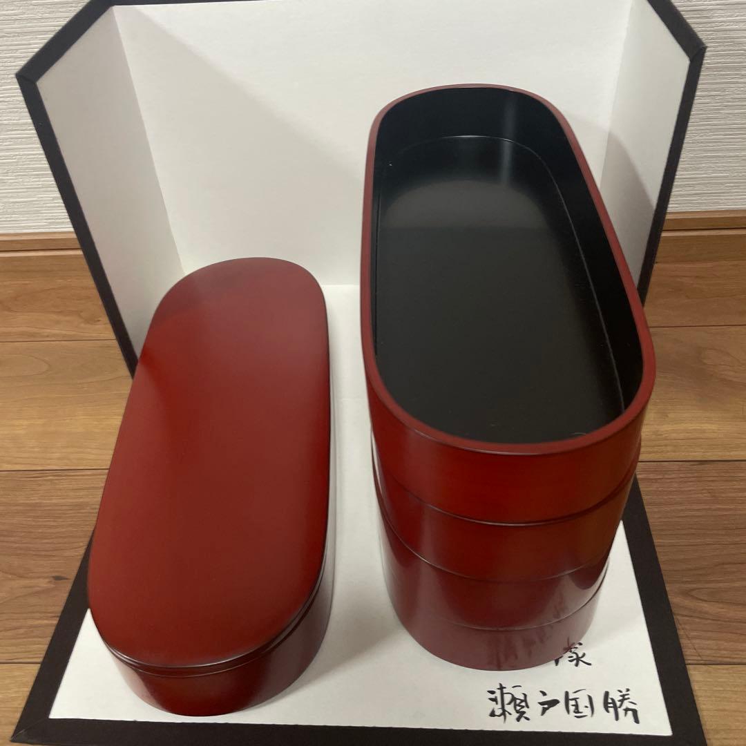 瀬戸國勝 輪島塗五段重箱 - メルカリ