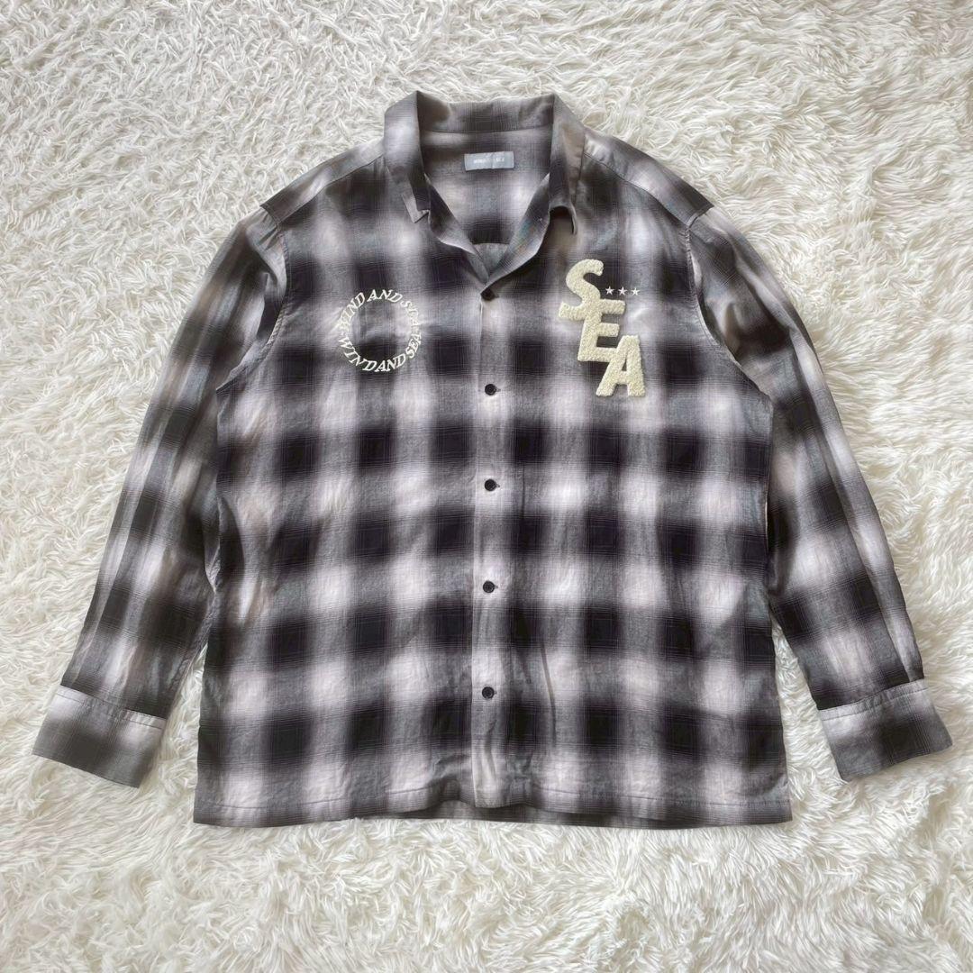 ✨希少✨WIND AND SEA 3周年記念 オンブレチェック シャツ 限定 - メルカリ