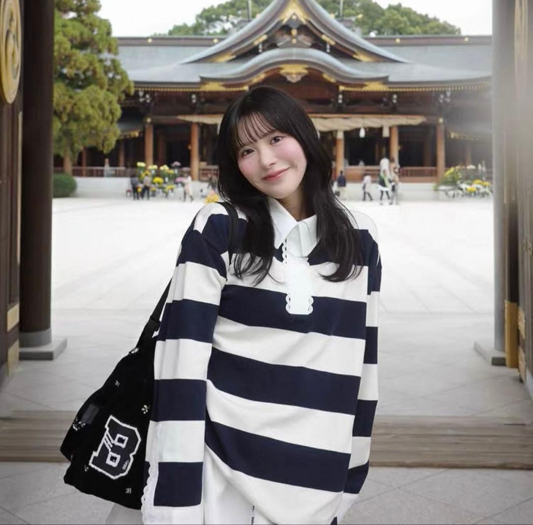 Bibiy FRANCINERUGBYTOP ラガーシャツ - メルカリ