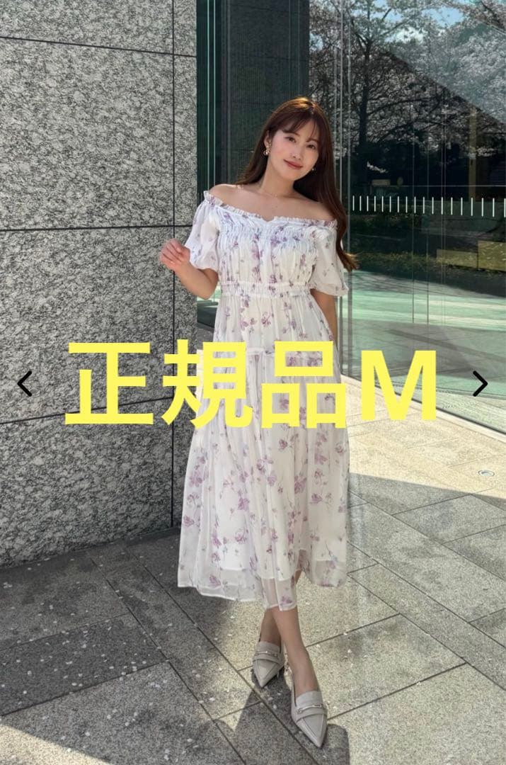 Herlipto Belle Jardin Chiffon Dress M - メルカリ