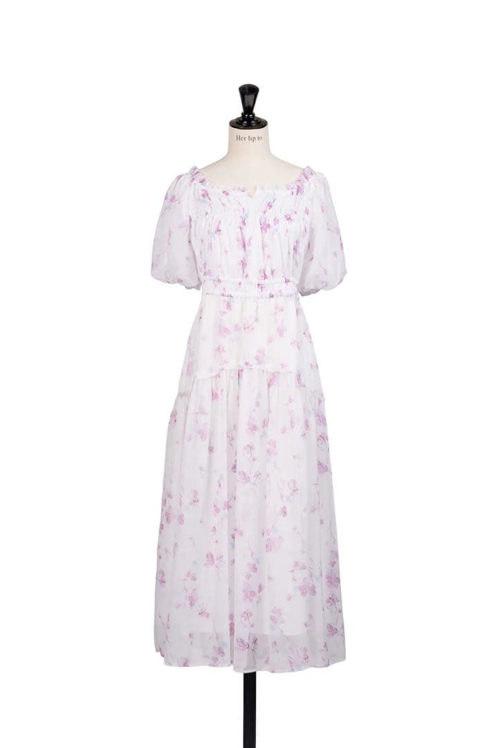 Herlipto Belle Jardin Chiffon Dress M - メルカリ