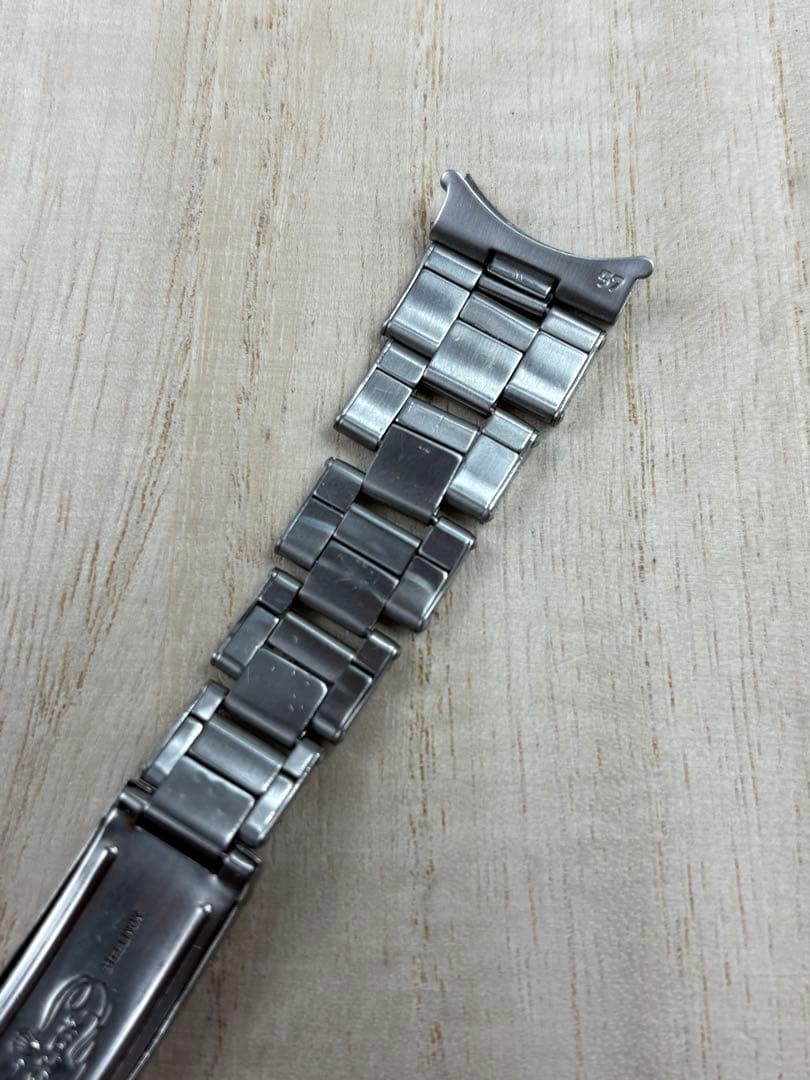 純正ロレックス Rolex 幅19mmリベットブレス FF57 ブレス刻印無しの