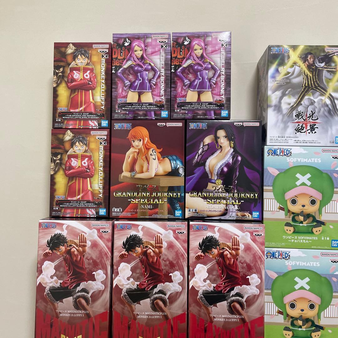 最新】【新品未開封】ワンピース フィギュア まとめ売り 36点セット