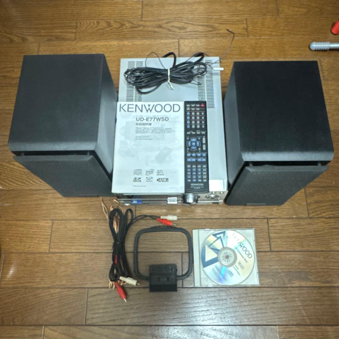 ケンウッド SD/USBコンパクHi-Fiシステム UD-E77WSD - メルカリ