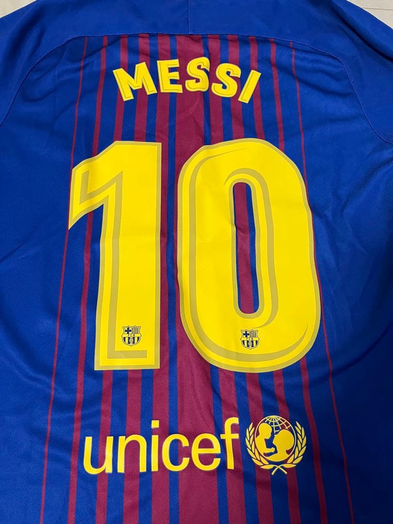 2017年 バルセロナ リオネルメッシ サイズM 2017年 バルセロナ