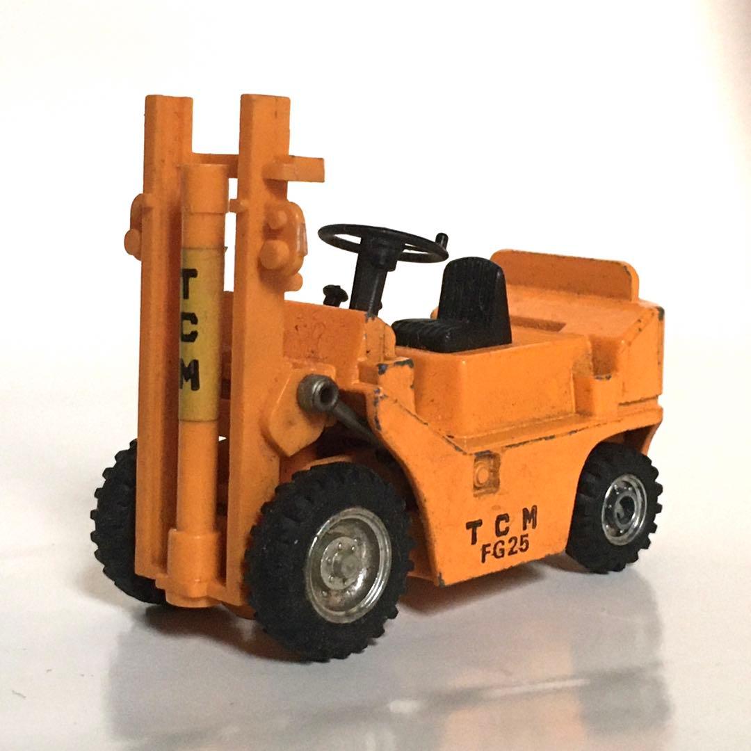 昭和レトロ ミニカー TCM フォークリフト FG25 シンセイミニパワー