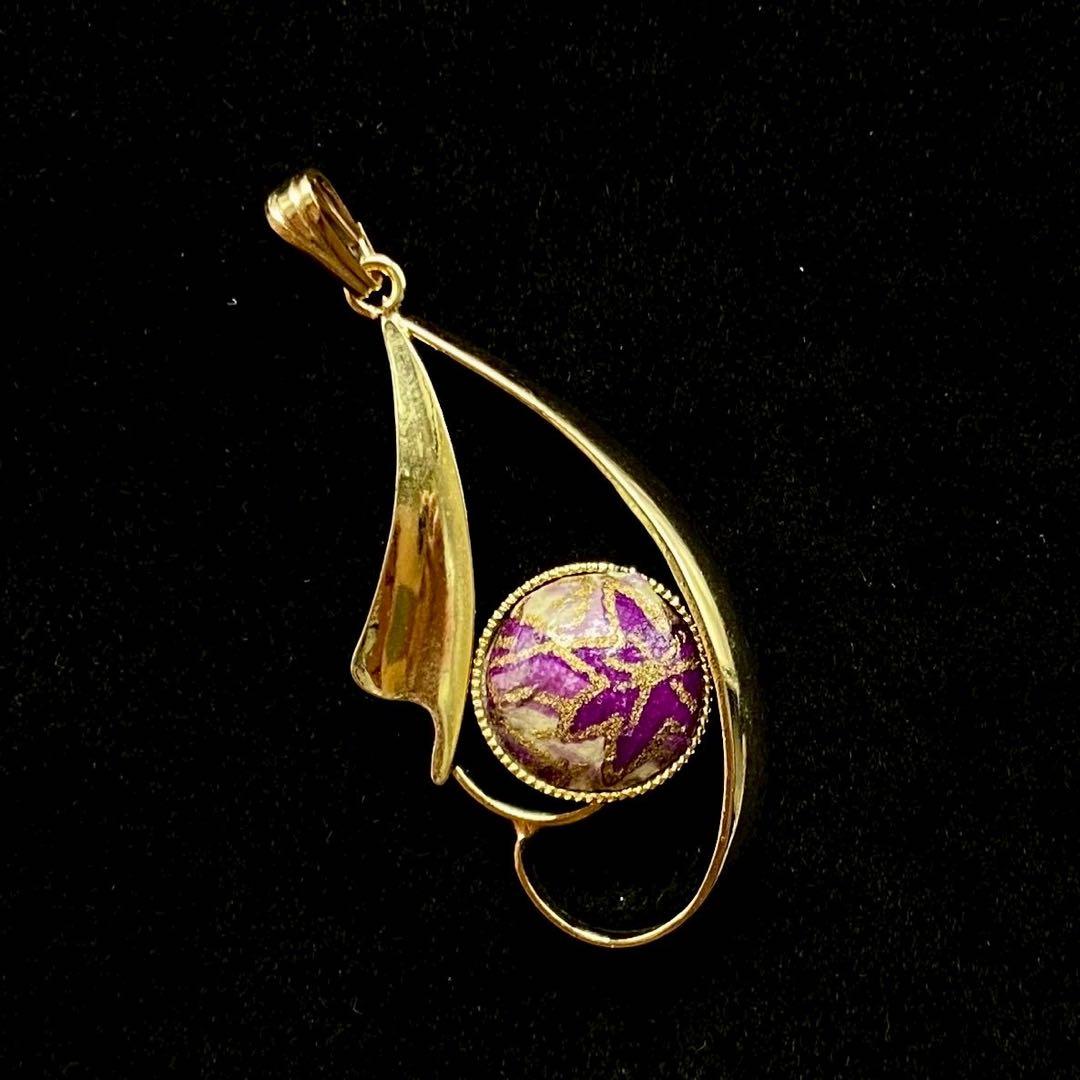 195遺品整理品 ペンダントトップ ゴールド？ 金？ メッキ