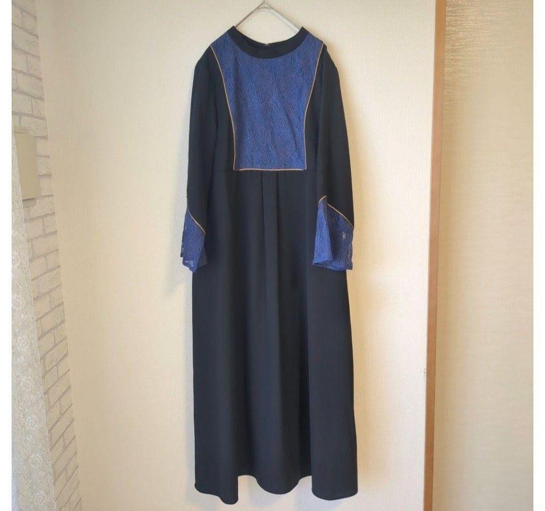 美品 Callarus カラルス 結婚式 ワンピースドレス LL 大きい