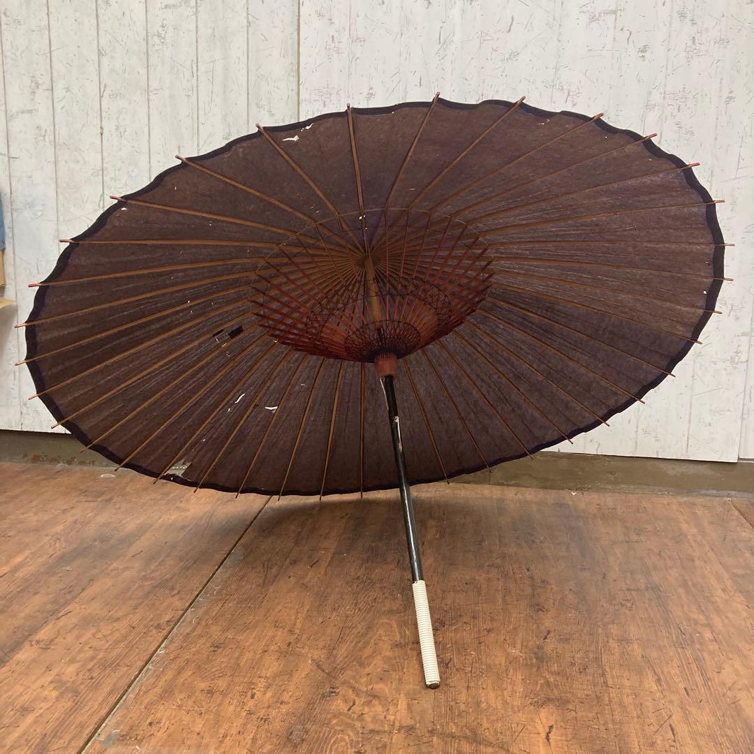 B-2 【アンティーク】和傘 番傘 蛇の目傘 舞踊傘 昭和レトロ 骨董