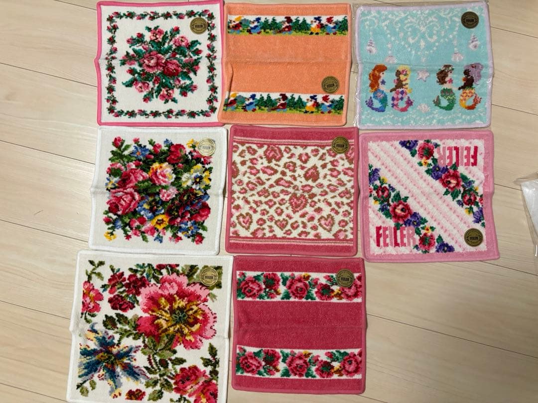 フェイラー　タオルハンカチ　新品　8枚セット フェイラー FEILER FEILER フェイラー ハンカチ タオル タオルハンカチ