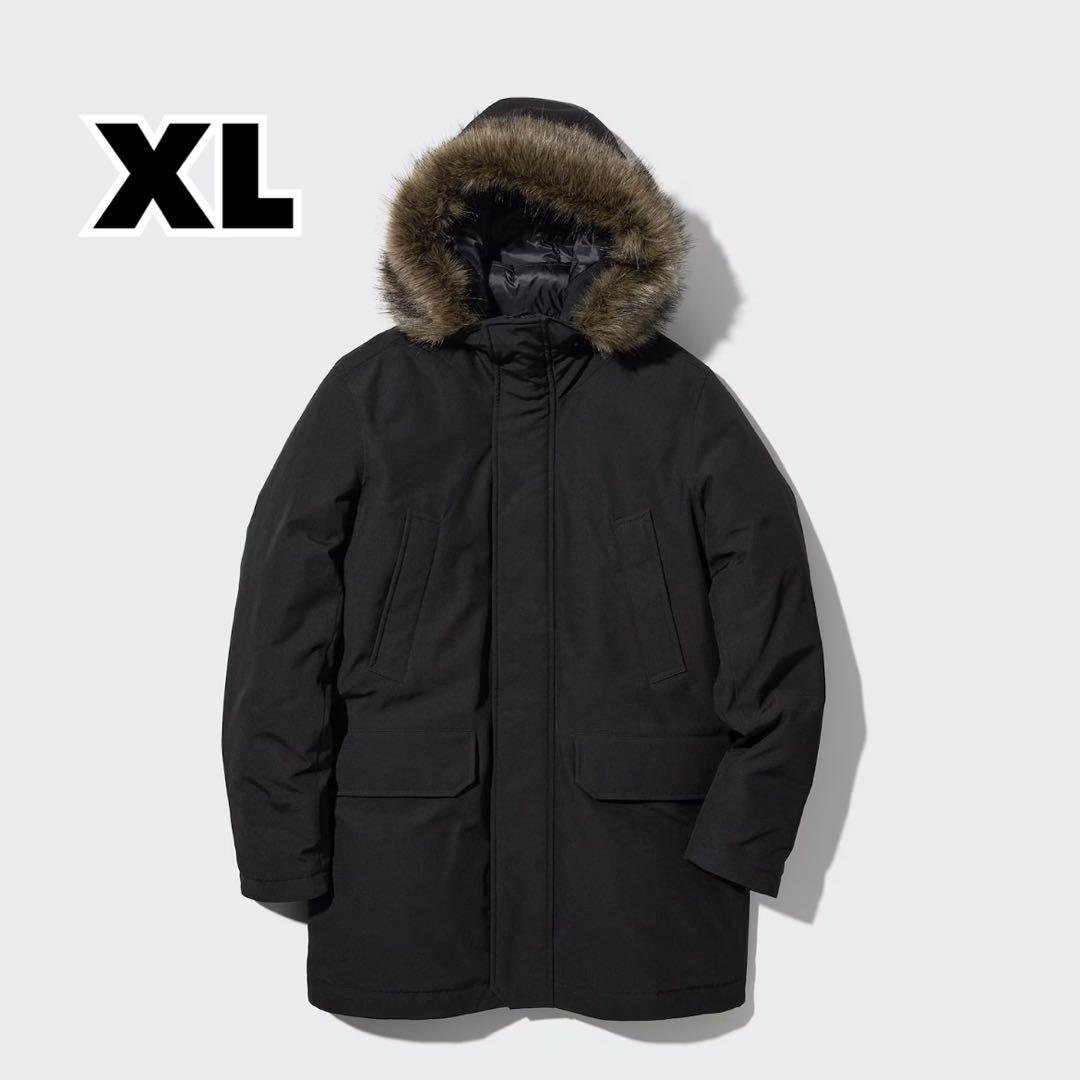 ユニクロ UNIQLO ウルトラウォームハイブリッドダウンコート - メルカリ