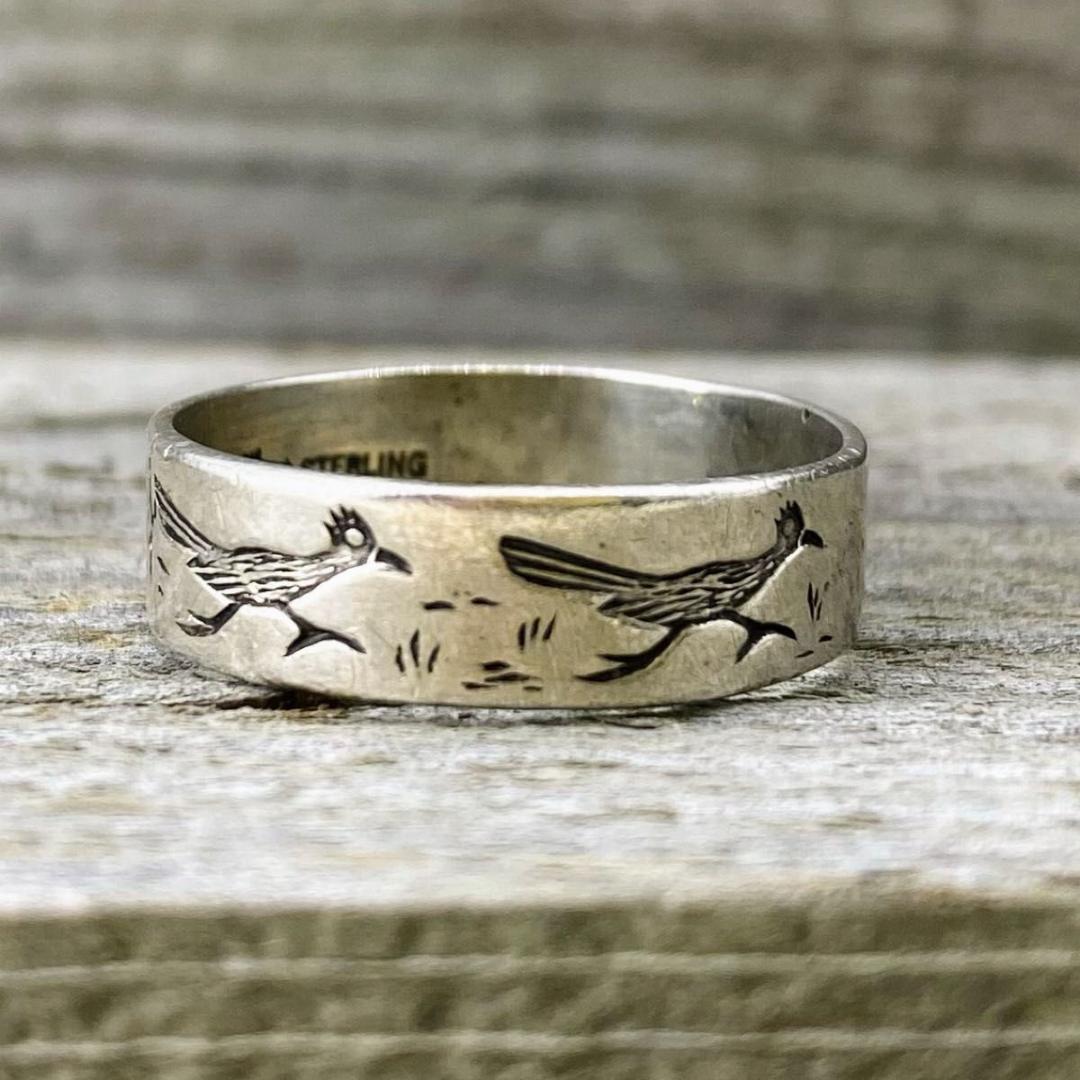 ナバホ ロードランナー リング ヴィンテージ - メルカリ