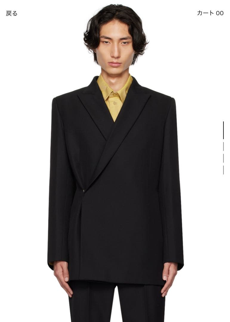 EGONLAB 23AW DOUBLE BREASTED JACKET - メルカリ