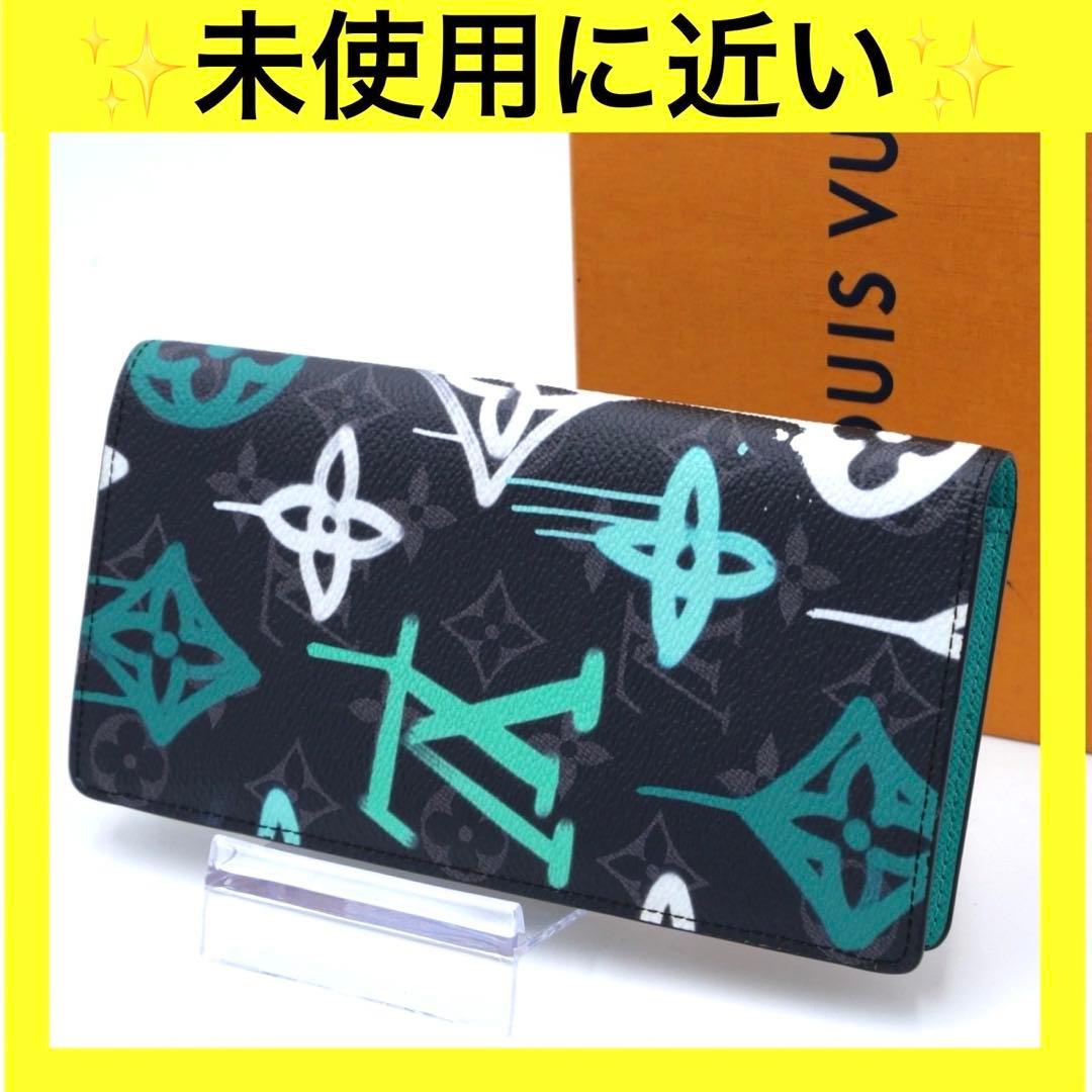 ルイヴィトン ブラザ グラフィティ ヴェール エクリプス 長財布 グリーン 黒 楽天市場】【ローン60回払い無金利】【中古】 ルイ ヴィトン LOUIS