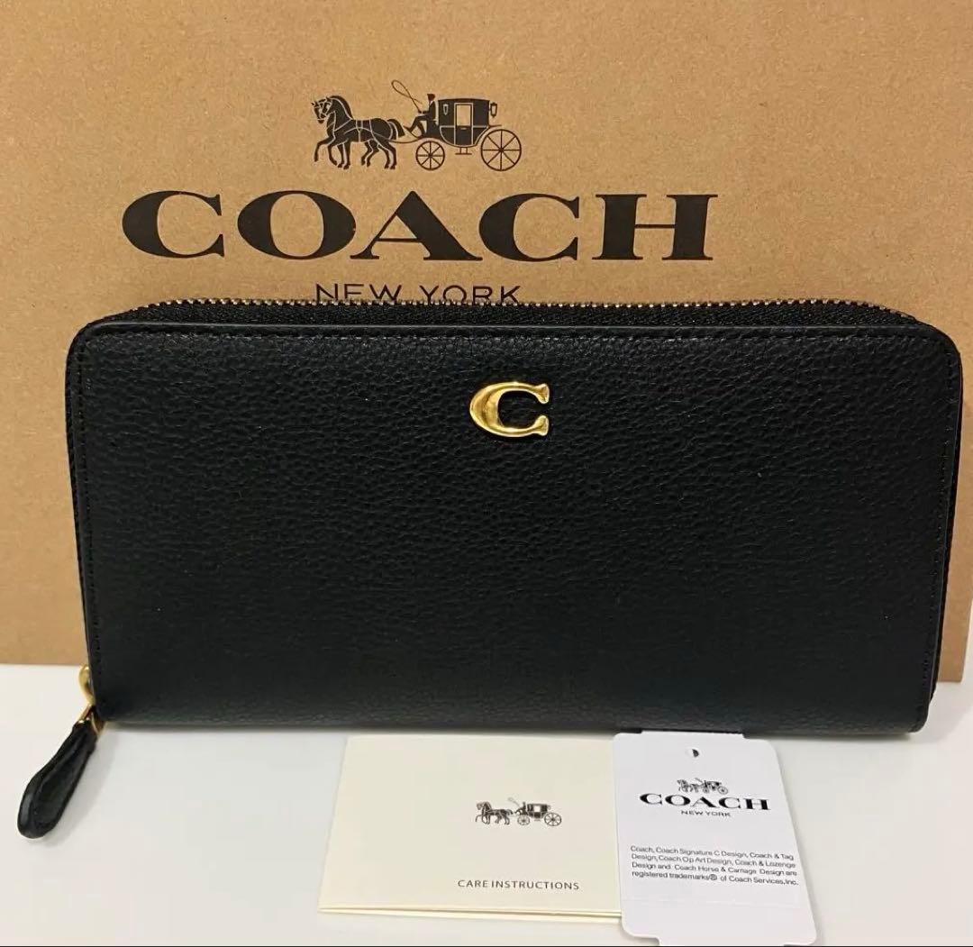 新品❤️コーチ アコーディオン長財布 cc489 - メルカリ