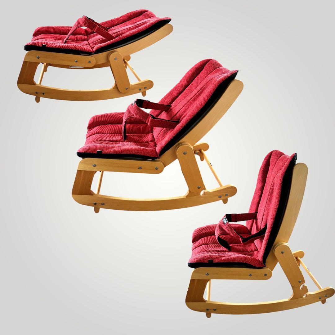 KATOJI】bomeバウンサーチェア レッド - メルカリ