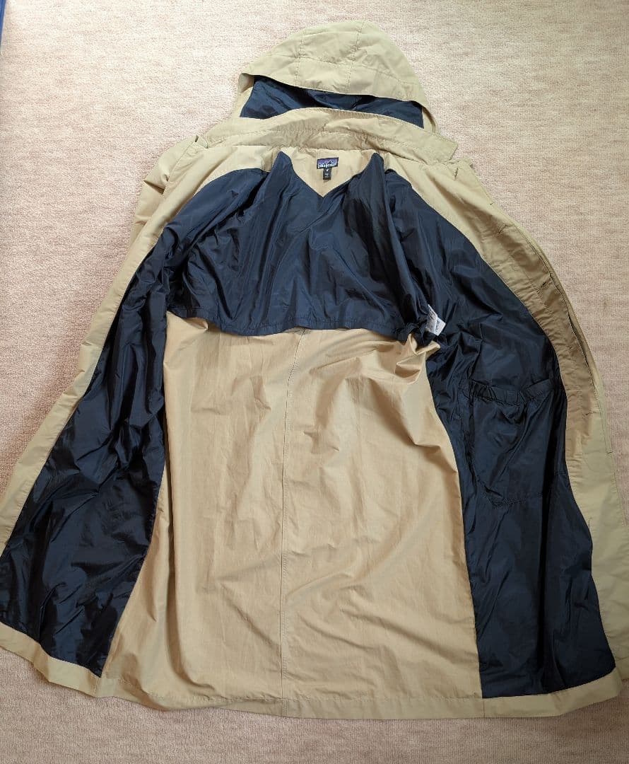 パタゴニア シティレインコート 90s USA製 希少Sサイズ 美品 保存袋付