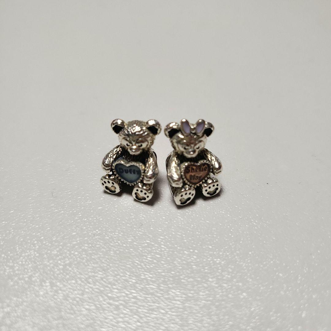 Pandoraチャーム♪ダッフィー、シェリーメイセット - メルカリ