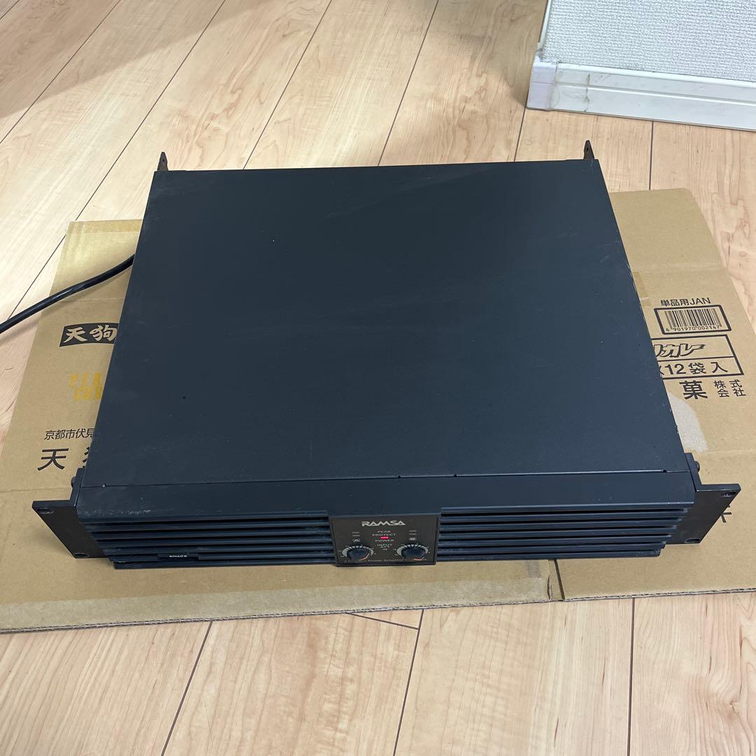 k)4 Panasonic RAMSA WP-1200A パワーアンプ - メルカリ