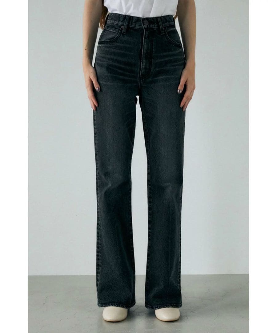 MOUSSY MVS BLACK FLARE (L) フレア ロングサイズ 26 MOUSSY | MVS BLACK FLARE / ロングサイズ (フレア ) |SHEL'TTER WEBSTORE