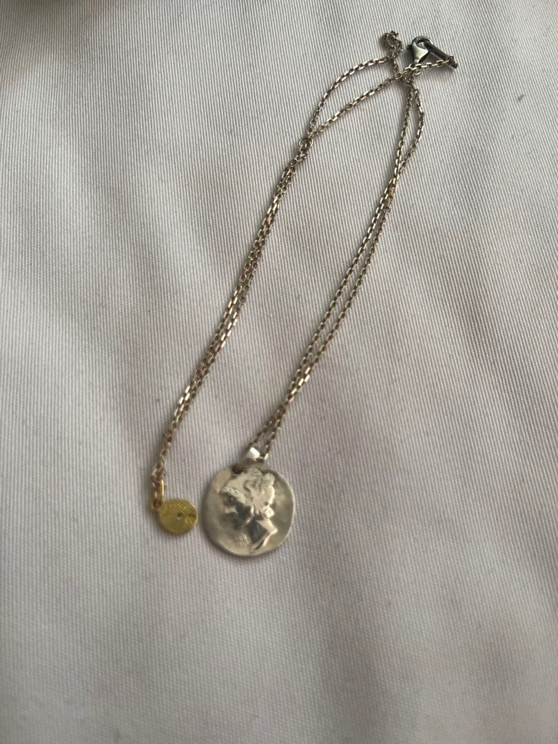 リバティヘッドネックレス シルバー/K18 シンパシーオブソウル