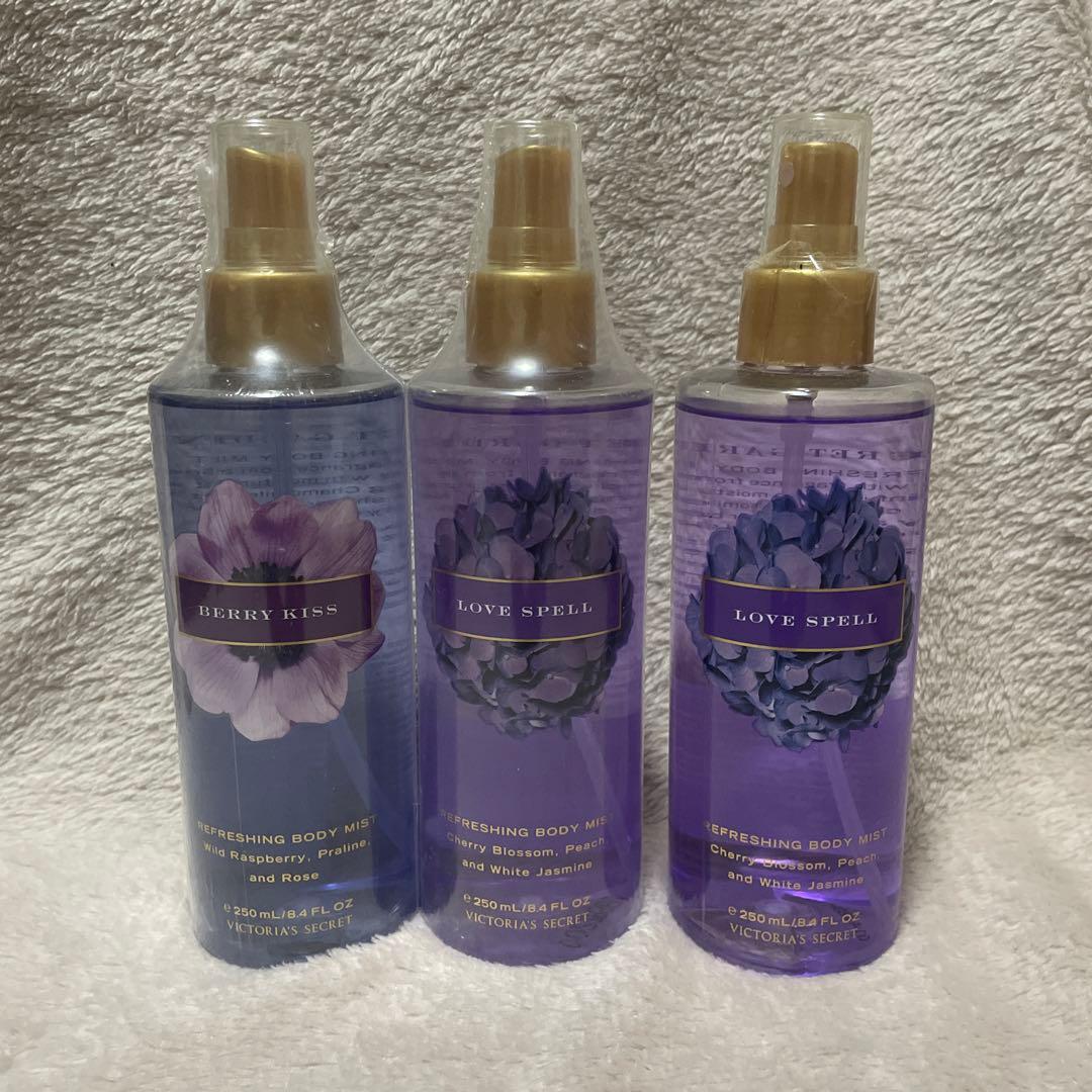 新品】ヴィクトリアシークレット ボディミスト250ml 3本セット 廃盤品
