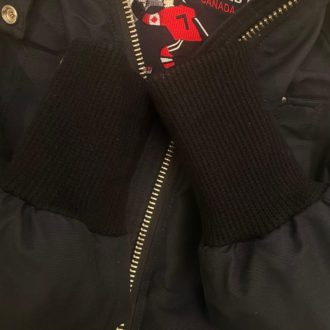 ムースナックルズ ダウン デビーボンバー サイズSフォックスファー