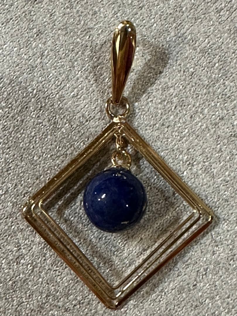 青*空様 K18 ラピスラズリペンダントトップ K18 ラピスラズリ ペンダントトップ[商品番号:PN0686] | umu -アム