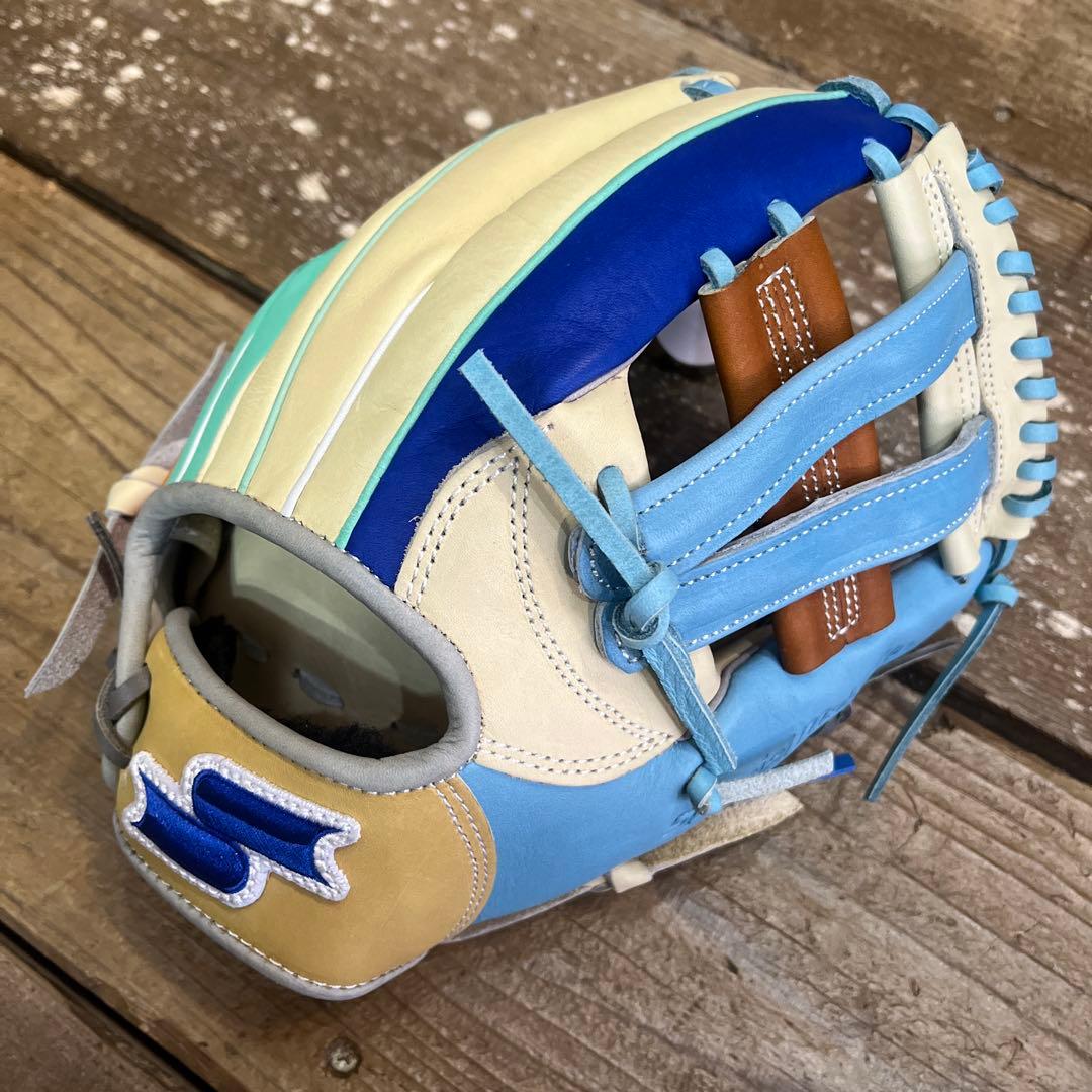 SSK限定 軟式用グラブ 内野手761型　右投げ　一般用 SSK（エスエスケイ）限定 軟式用グラブ 内野手用 761型（SSGB76116