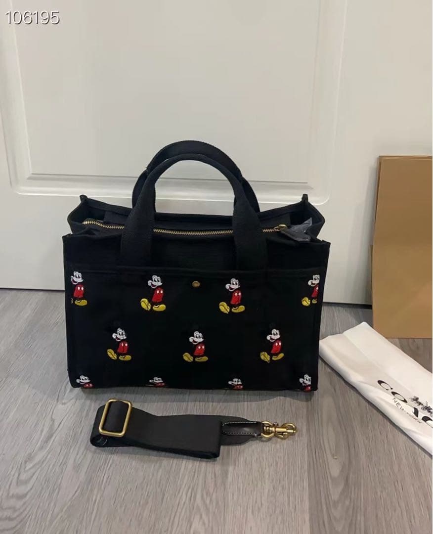 コーチCOACH ミッキーマウス柄 マザーズバッグ新品 楽天市場】コーチ バッグ トートバッグ 並行輸入 ディズニー ミッキー