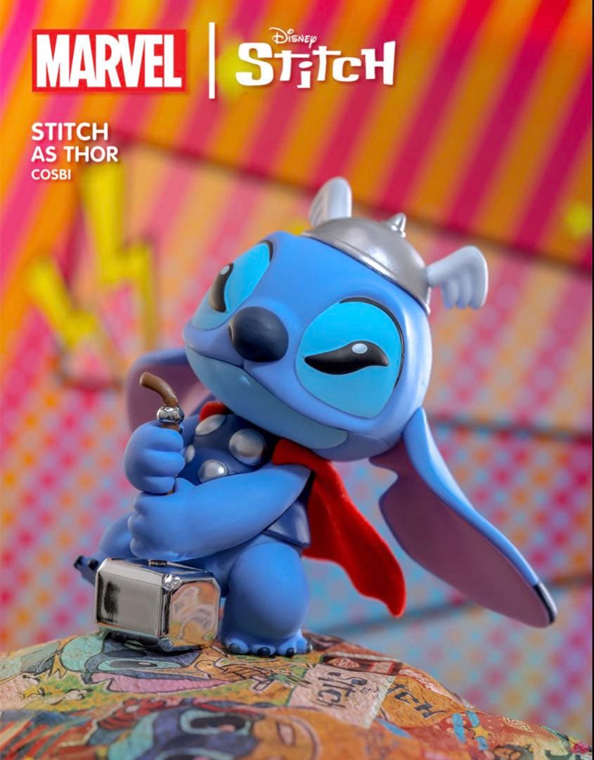 ディズニー ホットトイズ MARVEL cosb! スティッチ ソー - メルカリ