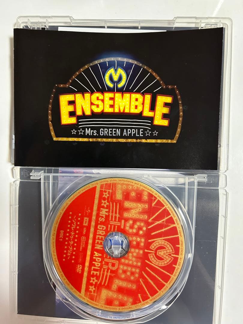 Mrs.GREEN APPLE/ENSEMBLE TOUR～ソワレ・ドゥ・ラ・… - メルカリ
